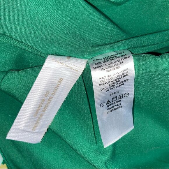 Loft - green floral pattern romper - Picture 12 of 14